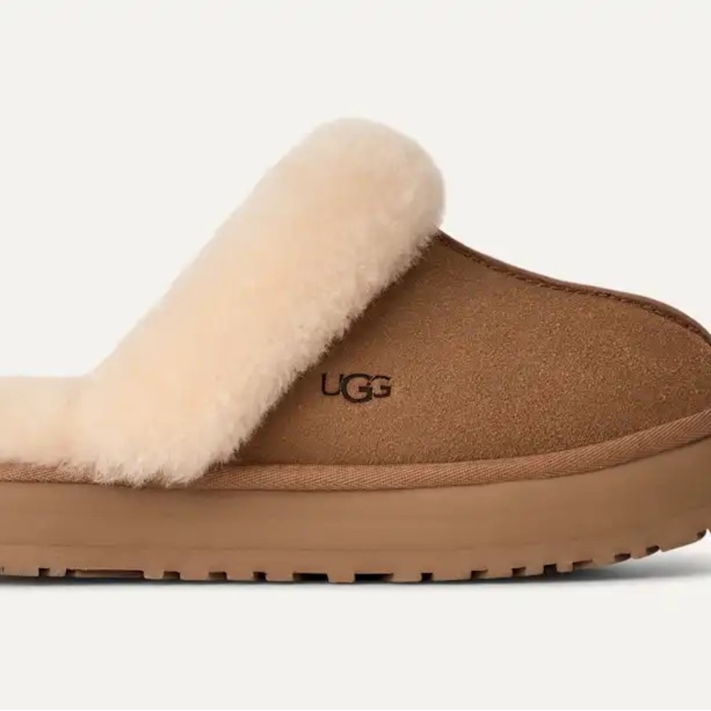 UGG Women's Cozy Brown and Cream Slippers
